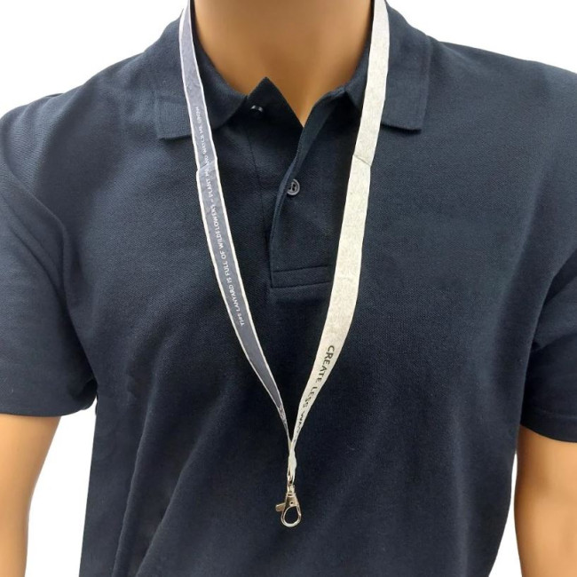 Custom Printed Seed Paper Lanyard