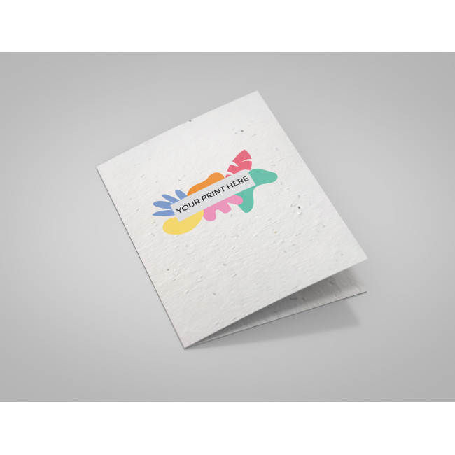 Custom Printed Seed Paper A6 Greetings Card