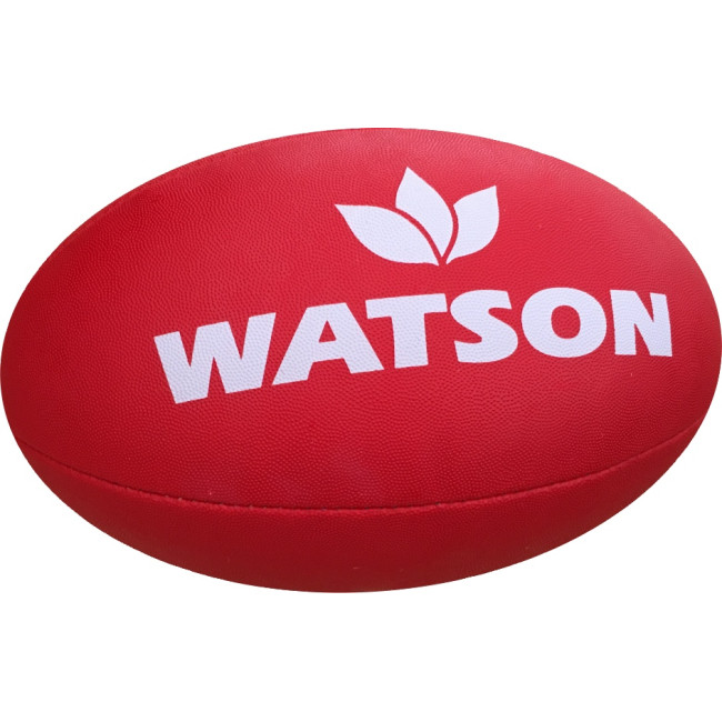 Custom Printed Size 5 Rubber Rugby Ball - Image 2