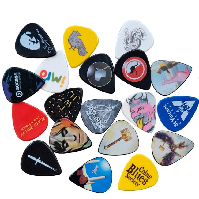 Custom Printed Loose Plectrums