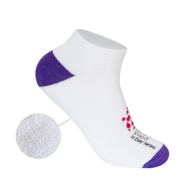 Custom Printed Premium Low Cut Sports Socks - Image 1