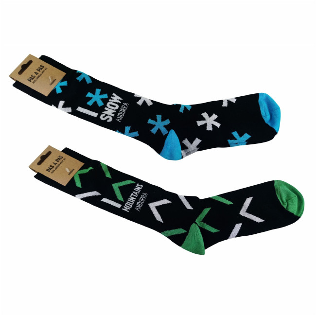 Custom Printed Premium Mid Calf 3/4 Long Socks - Image 3