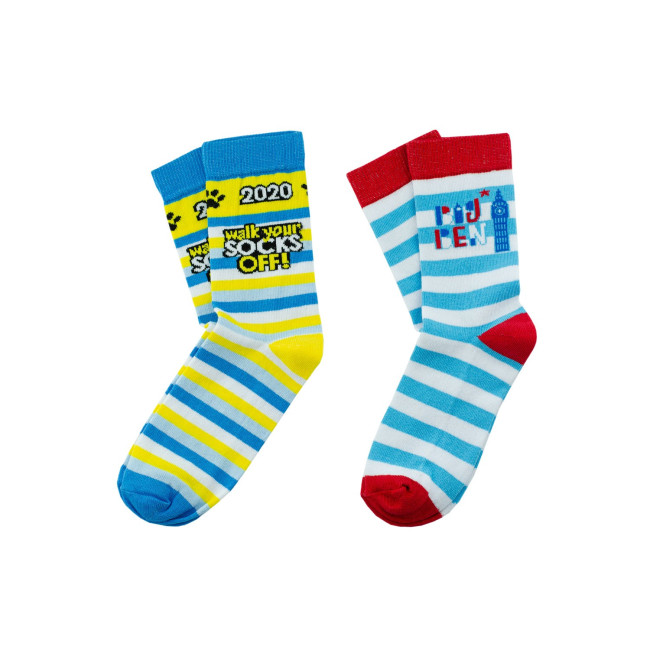 Custom Printed Premium Kids Thermal Winter Socks - Image 2