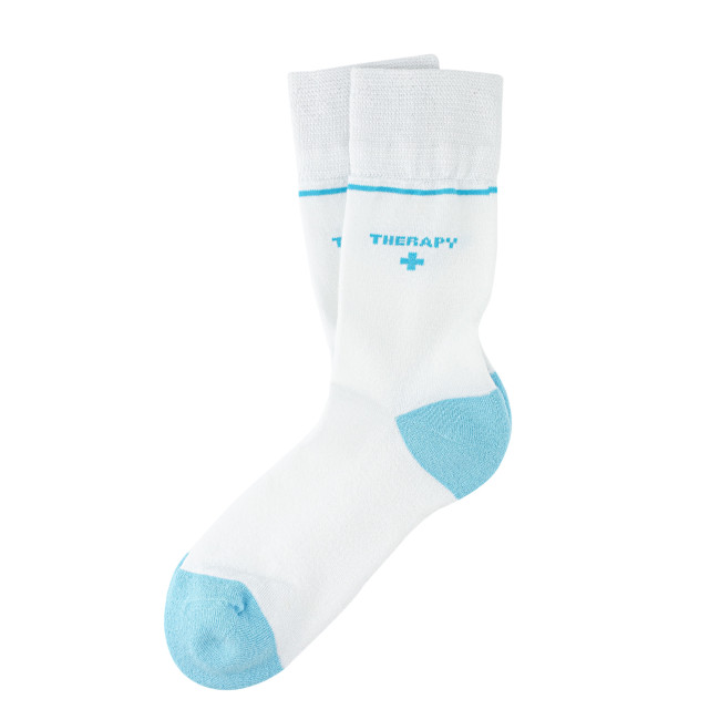 Custom Printed Premium Premium Classic Crew Pressure Free socks In Bamboo - Image 2