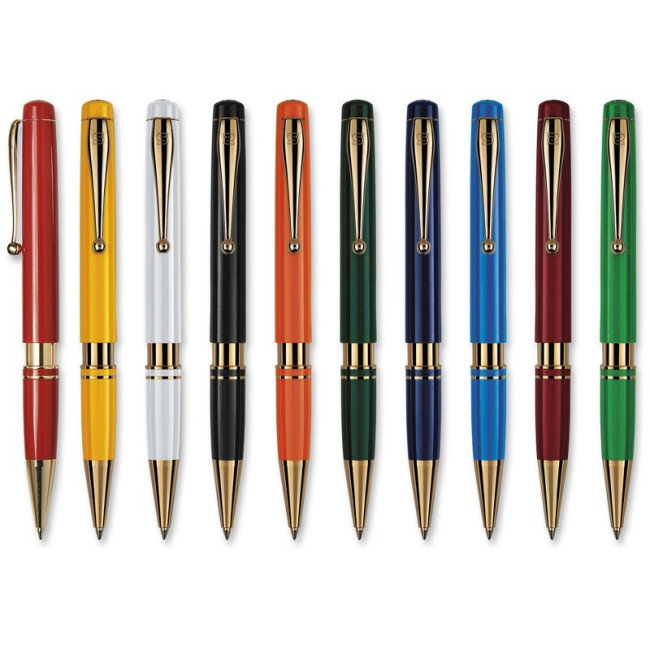 Custom Printed Tethys Extra Gold Plastic Ballpen