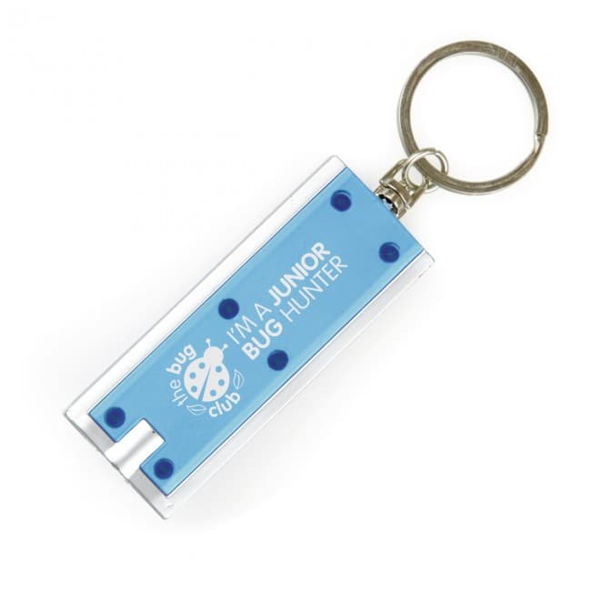 Custom Printed Dhaka LED Torch Keyring - Image 5