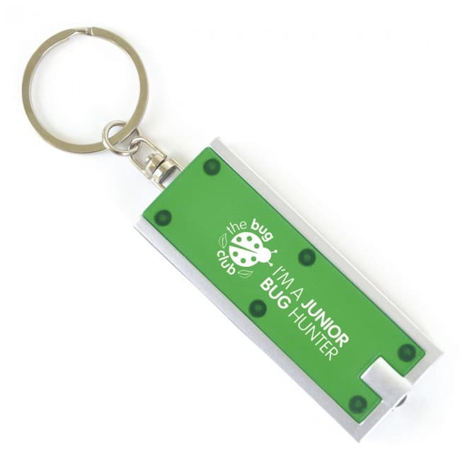 Custom Printed Dhaka LED Torch Keyring - Image 4