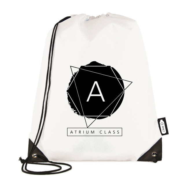 Custom Printed RPET Pegasus Drawstring Bag - Image 1