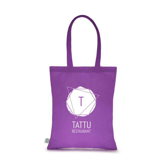 Custom Printed Budget Organic Cotton Shopper - Image 4