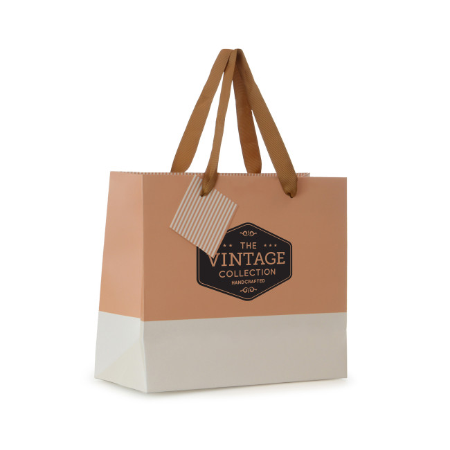 Custom Printed Cavalla Paper Gift Bag - Image 5