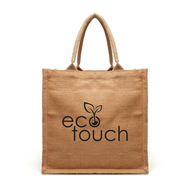 Custom Printed Medium Natural Burton Shopper