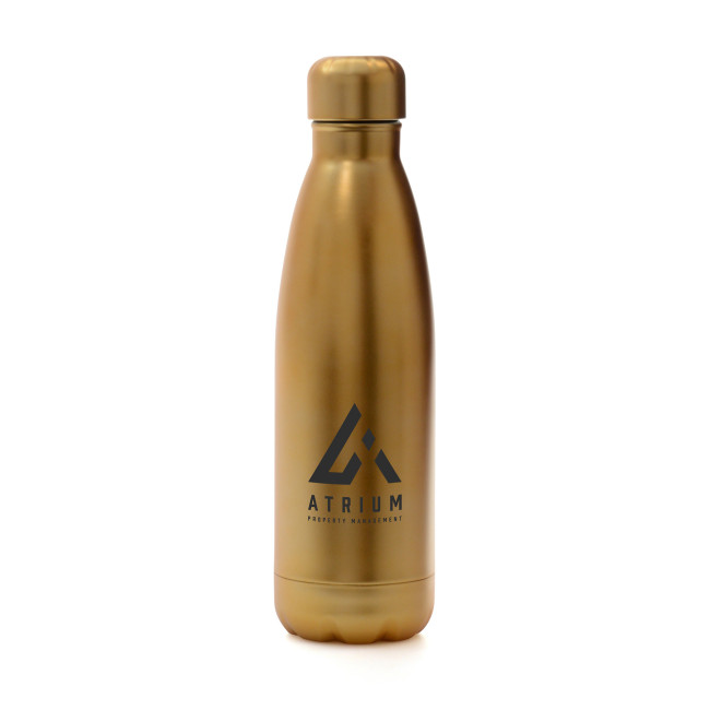 Custom Printed Ashford Gold Bottle 500ml