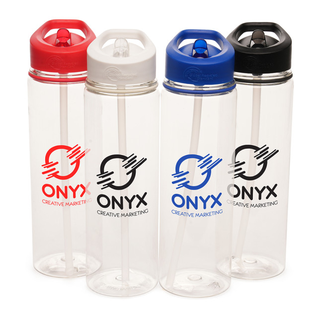 Custom Printed Evander Recycled Sports Bottle 725ml - Image 1