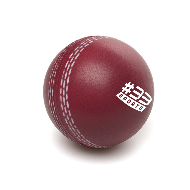 Custom Printed Cricket Ball Stress Ball