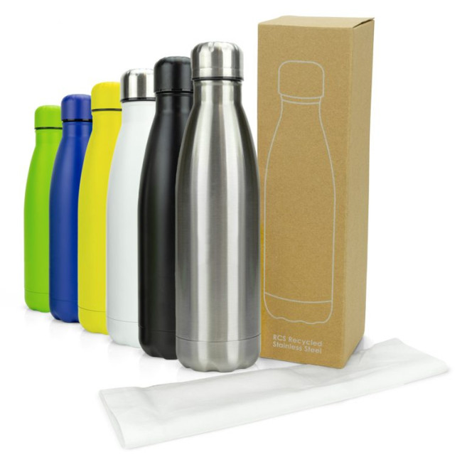 Custom Printed UK Tide Insulated Steel Bottle Half Wrap - Image 2