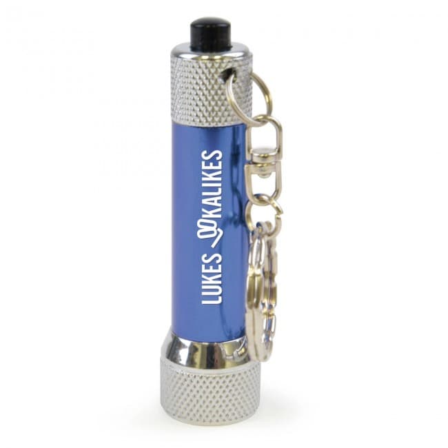 Custom Printed LED Metal Torch Keyring - Image 6