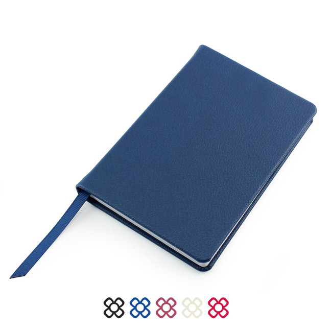 Custom Printed Pocket Casebound Notebook In Recycled Como - Image 2