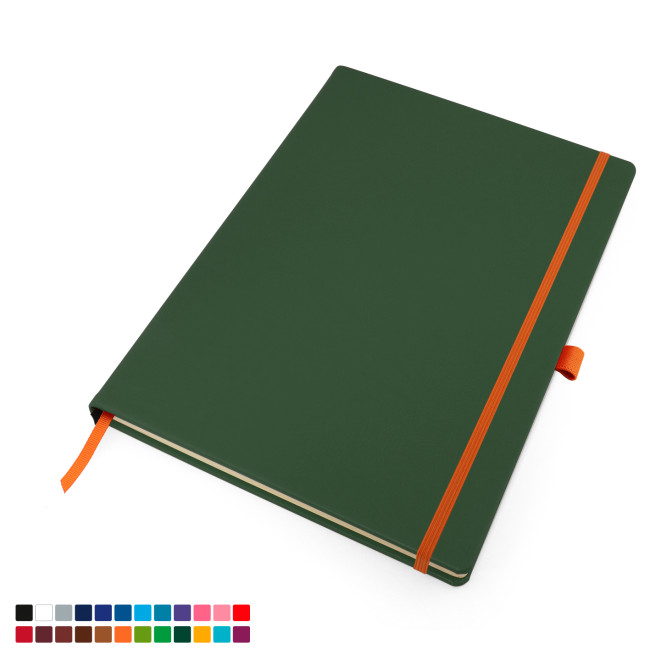 Custom Printed Deluxe Mix & Match A4 Recycled Como Casebound Notebook - Image 2