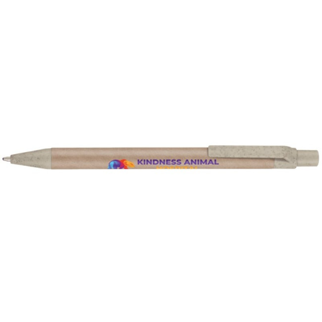 Custom Printed Eco Biosense Wheatstraw Ballpen