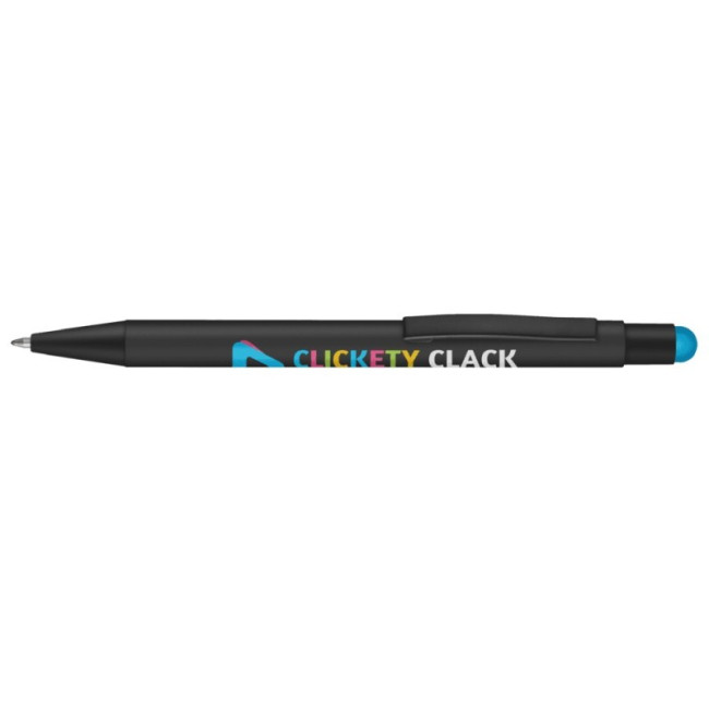 Custom Printed Ergo-i Softfeel Noir Ballpen