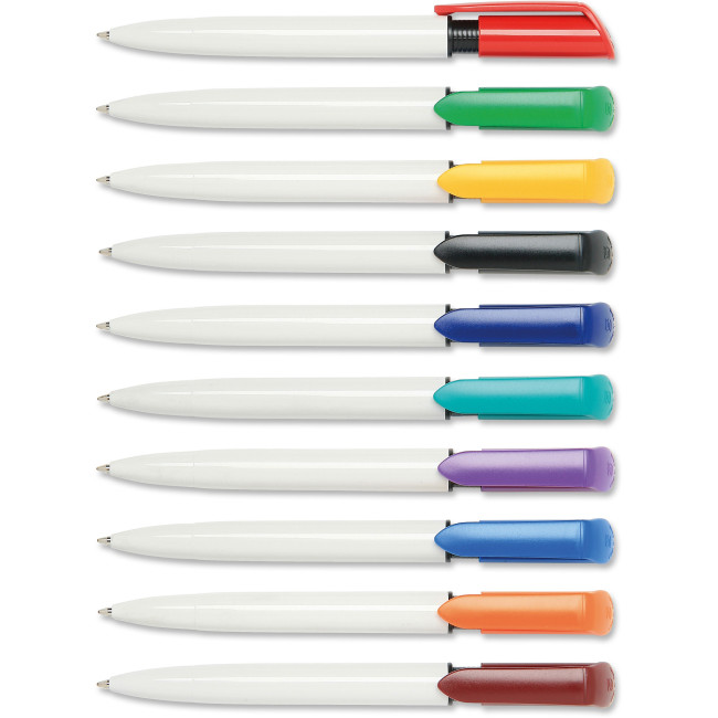 Custom Printed S40 Colour Plastic Ballpen