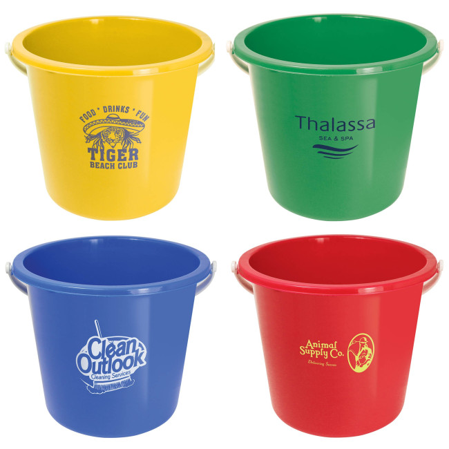 Custom Printed Multi Purpose Bucket 10L