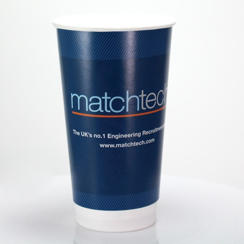 Custom Printed Double Walled Paper Cup 568ml