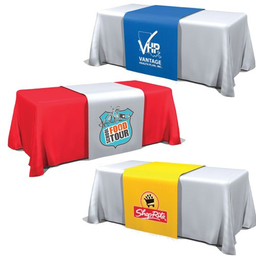 Custom Printed Premium Fabric Table Runner 100x200cm