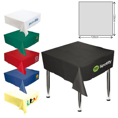 Custom Printed Paper Tablecloth 120x120cm