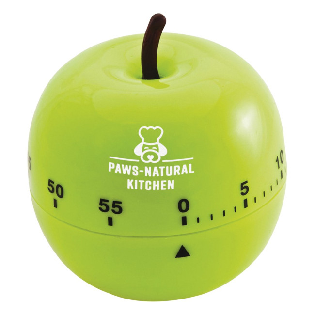 Custom Printed Apple Kitchen Timer