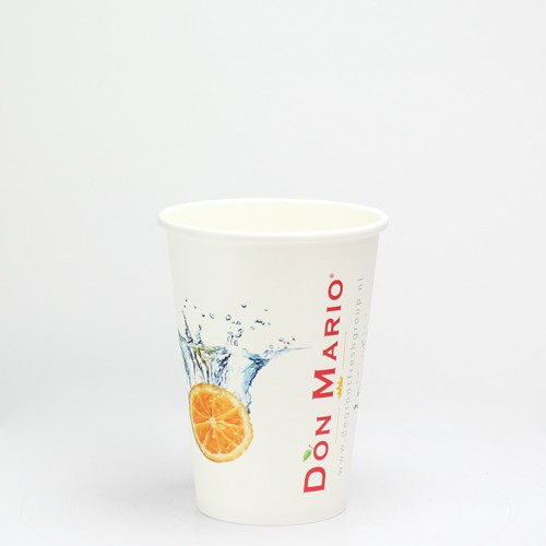 Custom Printed Singled Walled Paper Cup Full Colour 200ml