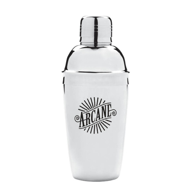 Custom Printed Stainless Steel Cocktail Shaker 500ml