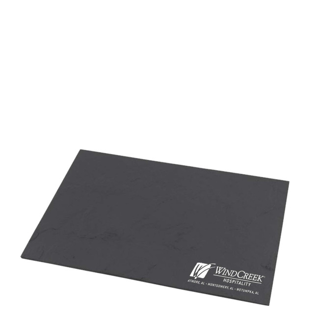 Custom Printed Rectangular Slate Platter 25X13cm