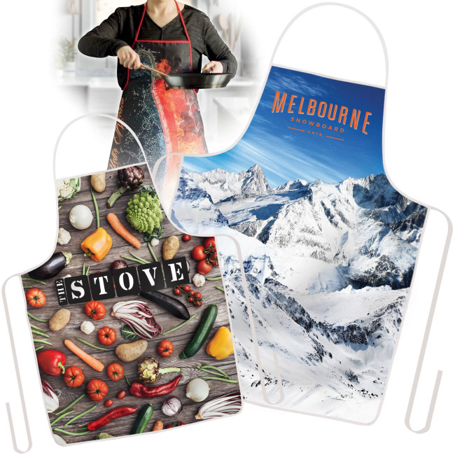 Custom Printed Full Colour Waterproof Aprons