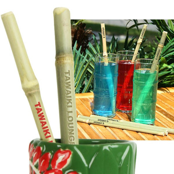 Custom Printed Thick Bamboo Straws