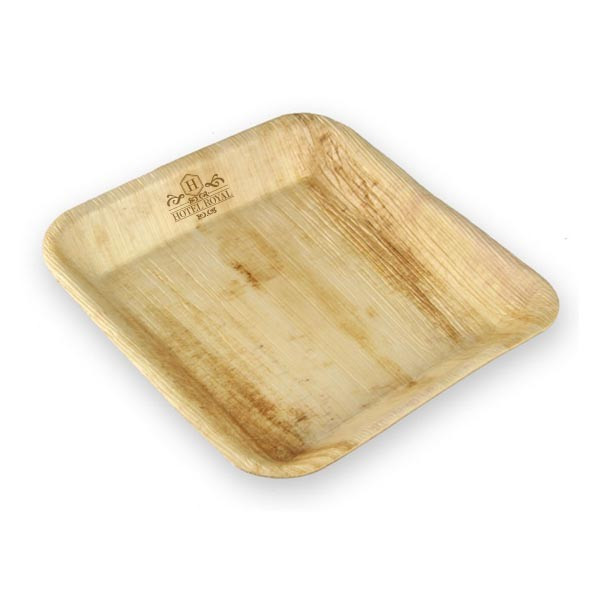 Custom Printed Square Palm Leaf Plate