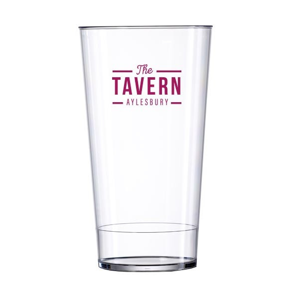 Custom Printed Elite Conical Pint Cup 560ml