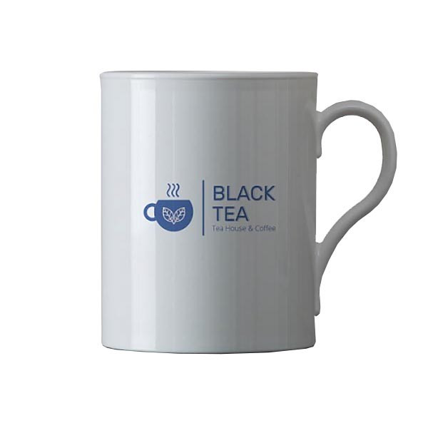 Custom Printed White Mug Unbreakable 340ml