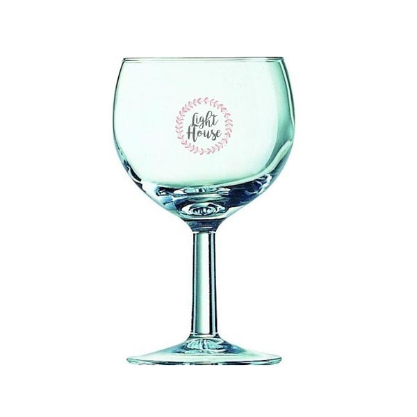 Custom Printed Ballon Wine Glass LCE 175ml