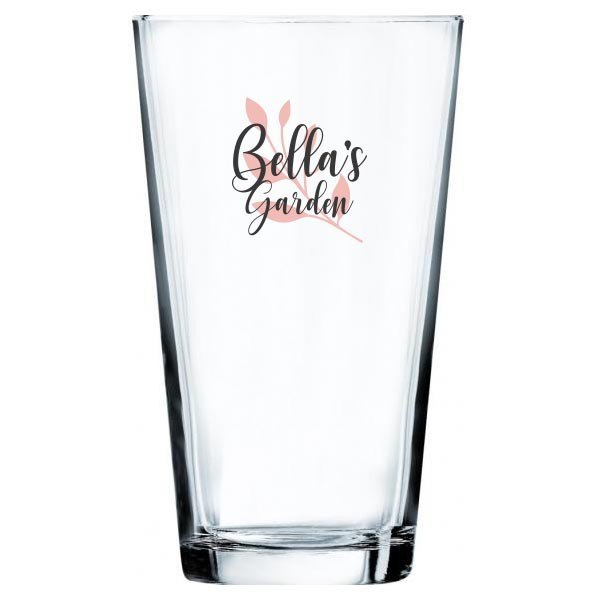 Custom Printed Boston Cocktail Shaker Mixing Glass 470ml