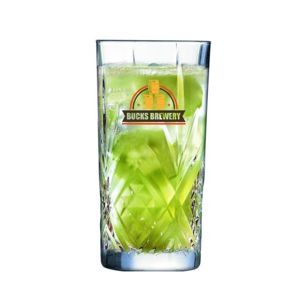 Custom Printed Broadway Hiball Glass 380ml