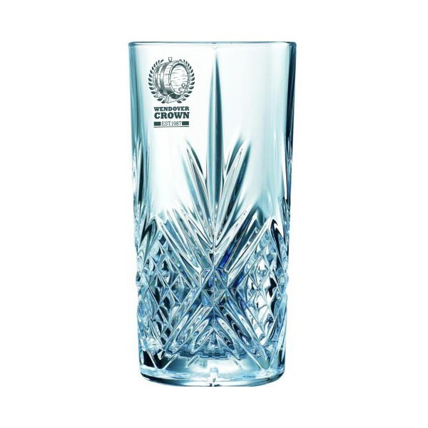 Custom Printed Broadway Hiball Glass 280ml