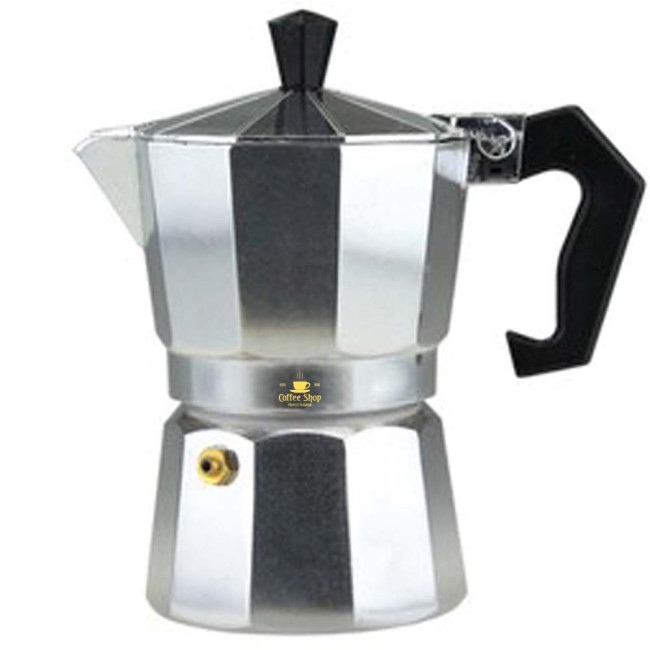 Custom Printed 3 Cup Italian Style Coffee Maker 150ml