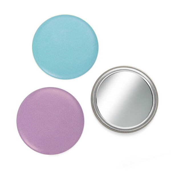 Custom Printed Round Single Sided Compact Mirror