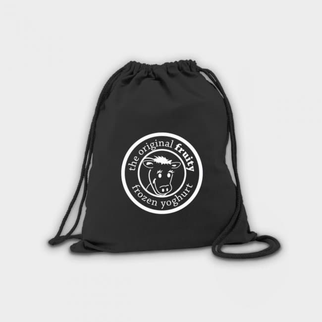 Custom Printed Green & Good Coloured Columbia Drawstring Backpack - Cotton 4oz - Image 5