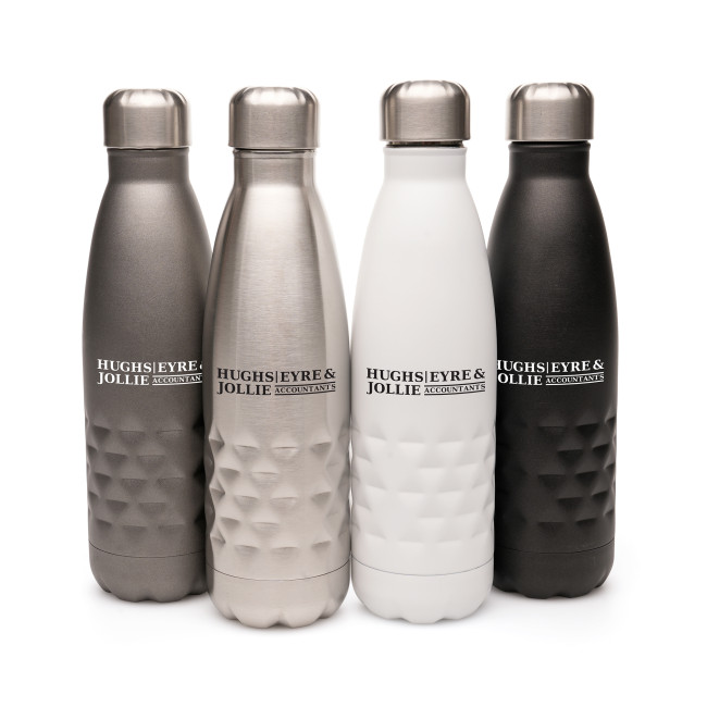 Custom Printed Ashford Geo Stainless Steel Drinks Bottle 500ml - Image 1