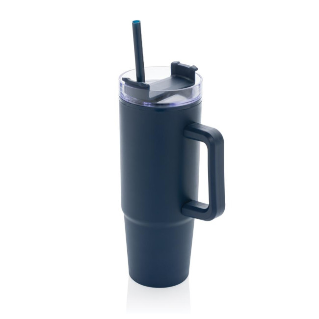 Custom Printed Tana RCS Recycled Plastic Tumbler With Handle 900ml - Image 6