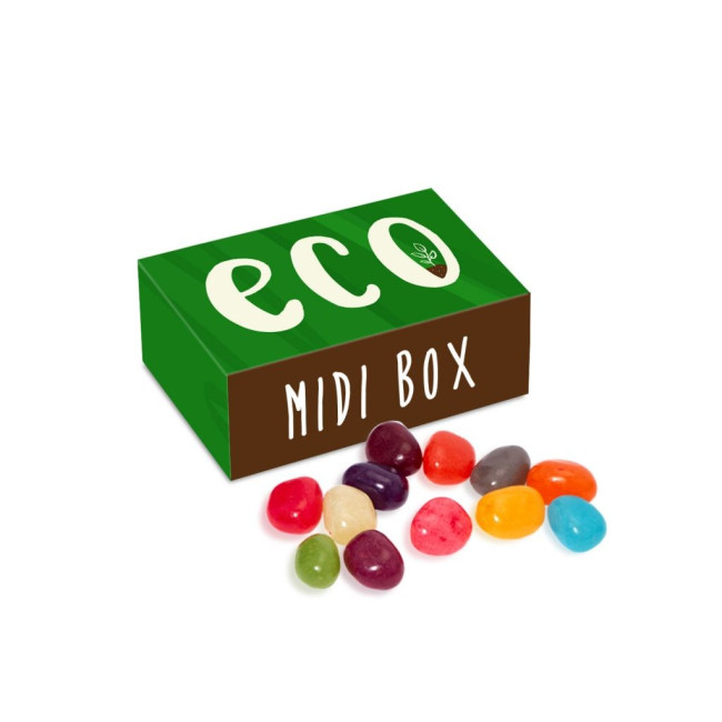 Custom Printed Eco Midi Box Jelly Bean Factory