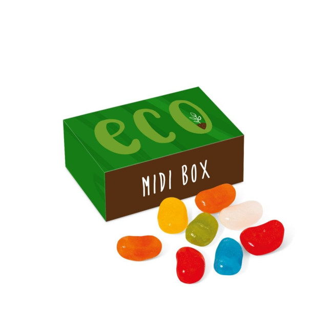 Custom Printed Eco Midi Box Jolly Beans