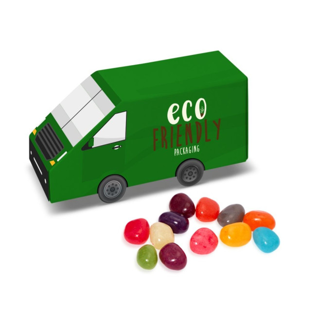 Custom Printed Eco Van Box Jelly Bean Factory